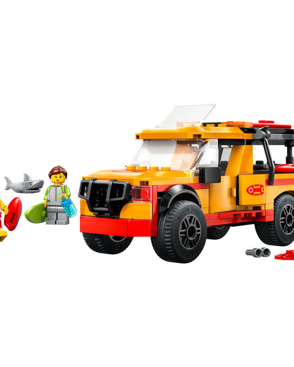 LEGO® City Lifeguard Beach Rescue Truck & Shark Toys 60453