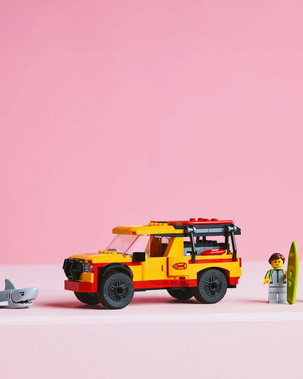 LEGO® City Lifeguard Beach Rescue Truck & Shark Toys 60453