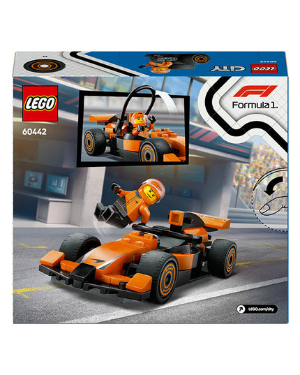 LEGO® City F1® Driver with McLaren Race Car Toy Playset 60442