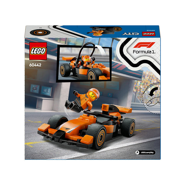 LEGO® City F1 Driver with McLaren Race Car Toy Playset 60442