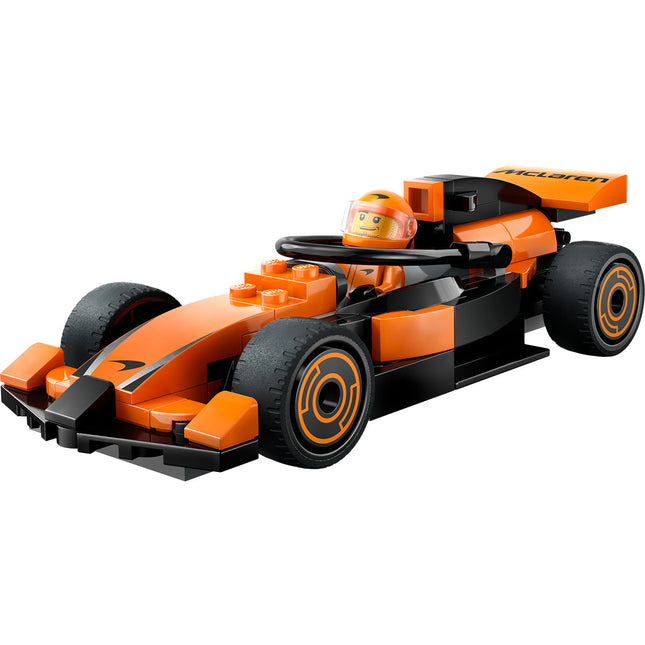 LEGO® City F1 Driver with McLaren Race Car Toy Playset 60442