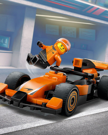 LEGO® City F1® Driver with McLaren Race Car Toy Playset 60442