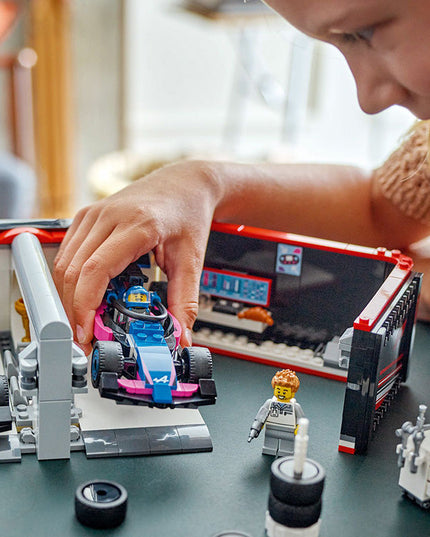 LEGO® City F1® Garage & Mercedes-AMG & Alpine Cars Set 60444