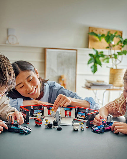 LEGO® City F1® Garage & Mercedes-AMG & Alpine Cars Set 60444