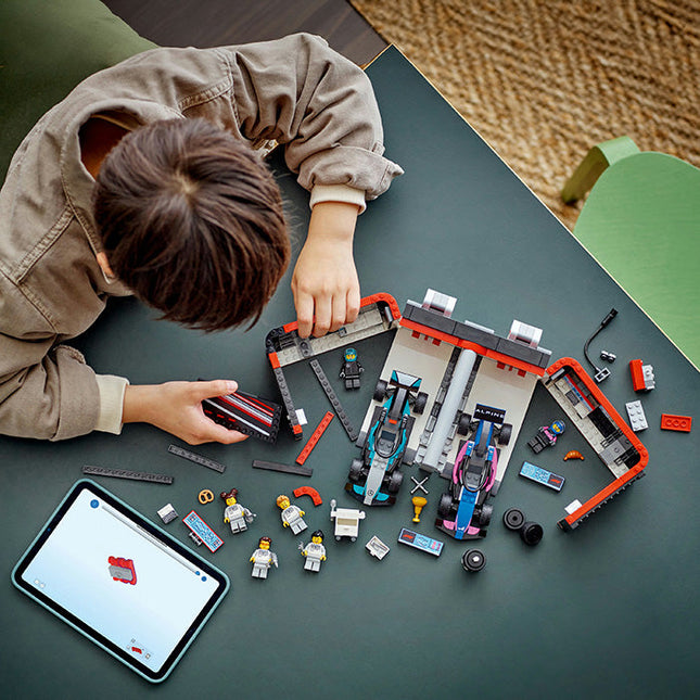 LEGO® City F1 Garage & Mercedes-AMG & Alpine Cars Set 60444