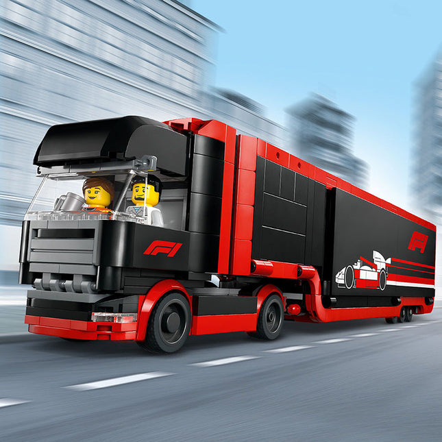 LEGO® City F1 Truck with RB20 & AMR24 F1 Cars Playset 60445