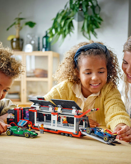 LEGO® City F1® Truck with RB20 & AMR24 F1 Cars Playset 60445