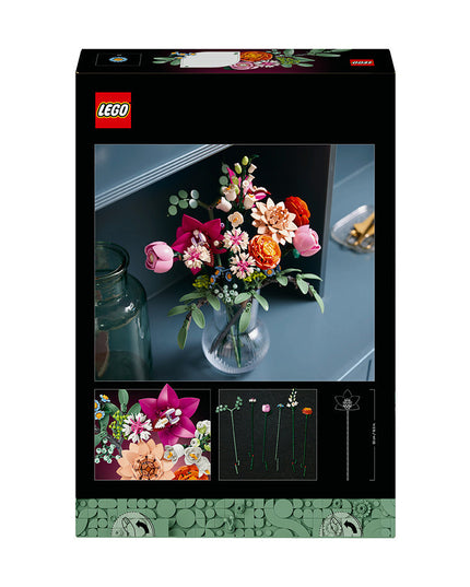 LEGO® ICONS Pretty Pink Flower Bouquet Decor Set 10342