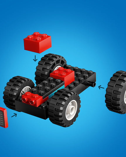 LEGO® City Red Farm Tractor with Trailer & Sheep Toys 60461