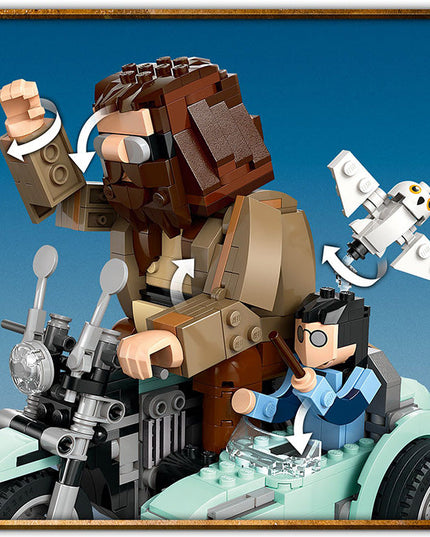 LEGO® Harry Potter™ Hagrid & Harry’s Motorcycle Ride Toy 76443