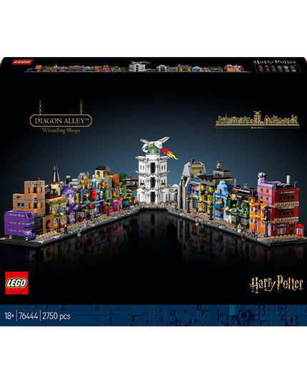 LEGO® Harry Potter™ Diagon Alley Wizarding Shops Set 76444