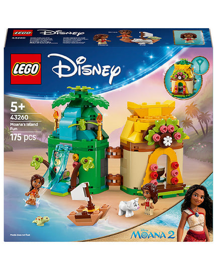 LEGO® | Disney Princess™ Princess Moana’s Island Fun Building Toy 43260