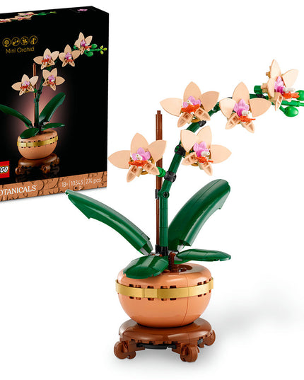 LEGO® ICONS Botanicals Mini Orchid Artificial Plant Set 10343