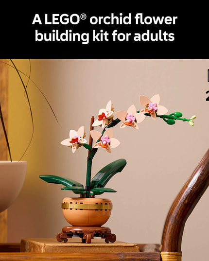 LEGO® ICONS Botanicals Mini Orchid Artificial Plant Set 10343