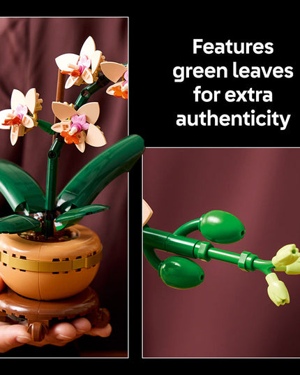 LEGO® ICONS Botanicals Mini Orchid Artificial Plant Set 10343