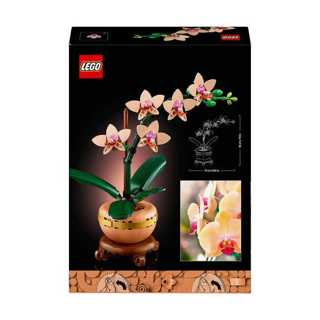LEGO® ICONS Mini Orchid Artificial Plant Set 10343