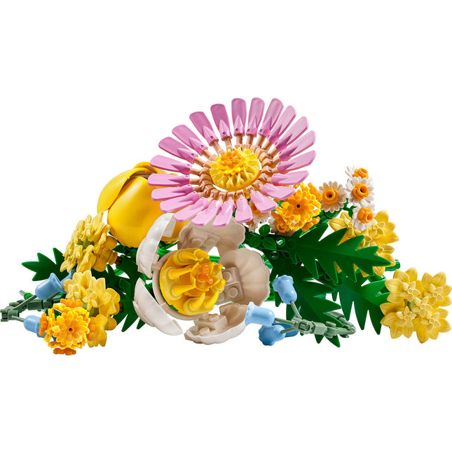 LEGO® Botanicals Petite Sunny Bouquet Flower Decor Set for Kids 10347