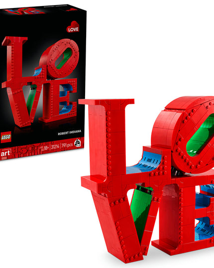 LEGO® Art LOVE Home Decor Building Set for Adults 31214