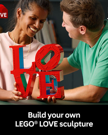 LEGO® Art LOVE Home Decor Building Set for Adults 31214