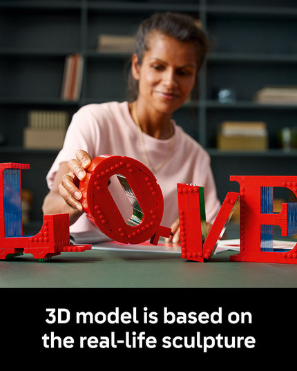 LEGO® Art LOVE Home Decor Building Set for Adults 31214