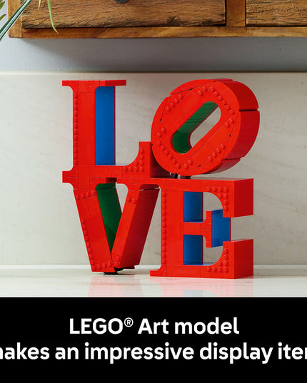 LEGO® Art LOVE Home Decor Building Set for Adults 31214