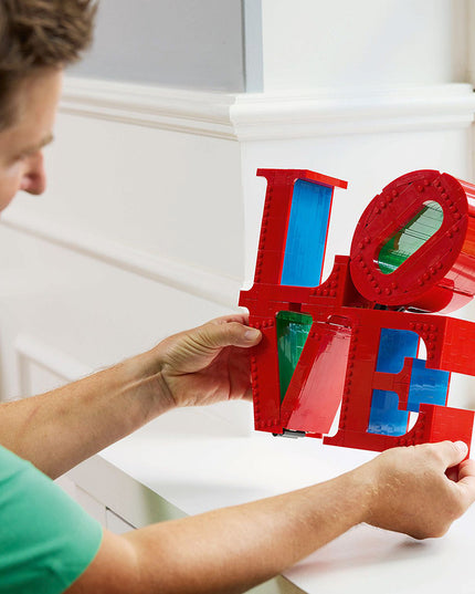 LEGO® Art LOVE Home Decor Building Set for Adults 31214
