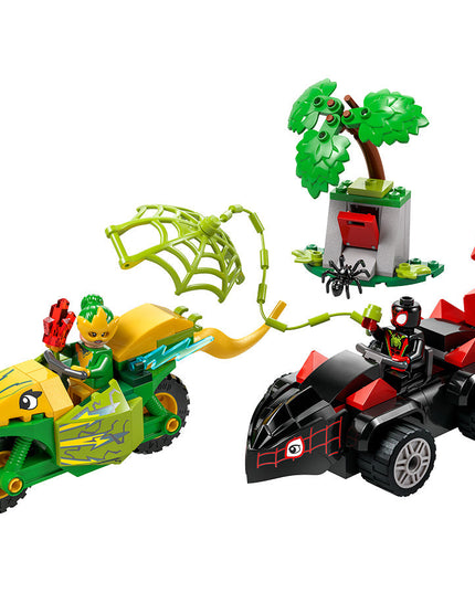 LEGO® Marvel Spidey and his Amazing Friends Spin and Electro Dinosaur Vehicle Chase 11198