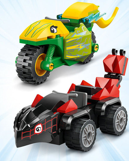 LEGO® Marvel Spidey and his Amazing Friends Spin and Electro Dinosaur Vehicle Chase 11198