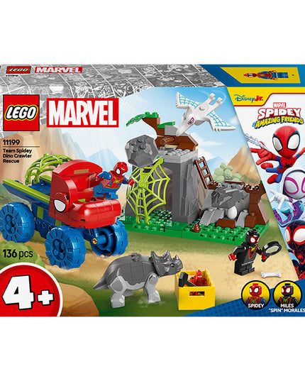 LEGO® Marvel Spidey And His Amazing Friends Team Spidey Dino Crawler Rescue 11199