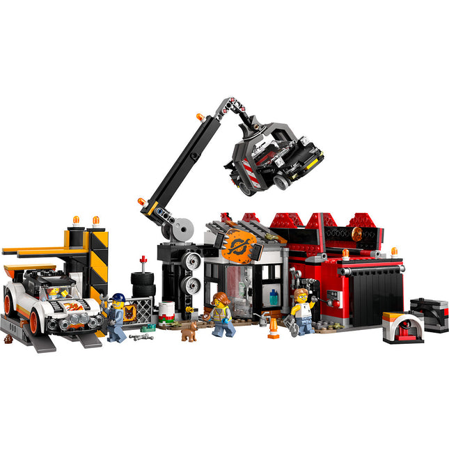 LEGO® City Scrapyard with Cars, Building Toy Set 60472