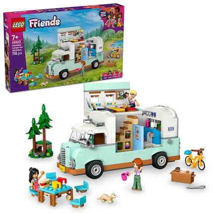 LEGO® Friends Friendship Camper Van Adventure Role-Play Building Set 42663