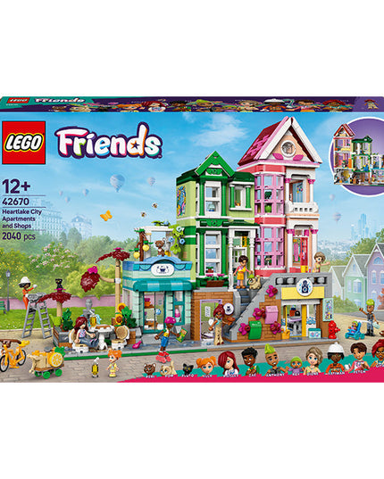 LEGO® Friends Heartlake City Apartments and Shops Model Kit 42670