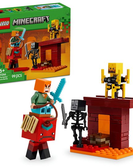 LEGO® Minecraft® The Nether Lava Battle Building Toy 21266