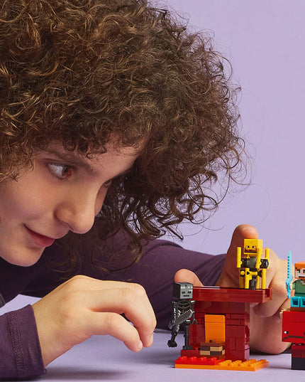 LEGO® Minecraft® The Nether Lava Battle Building Toy 21266