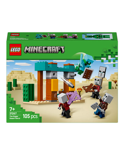 LEGO® Minecraft® The Illager Desert Patrol Building Toy 21267