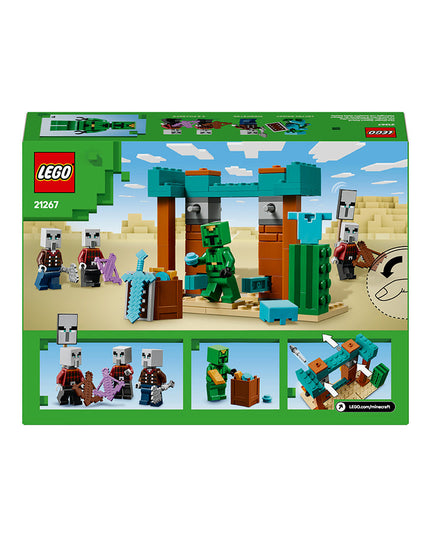 LEGO® Minecraft® The Illager Desert Patrol Building Toy 21267