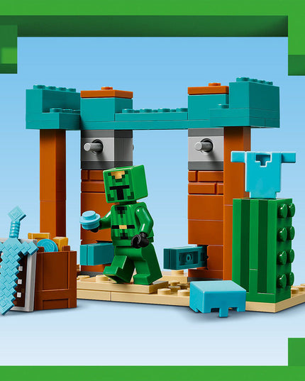 LEGO® Minecraft® The Illager Desert Patrol Building Toy 21267