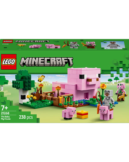 LEGO® Minecraft® The Baby Pig House with Animal Toys 21268