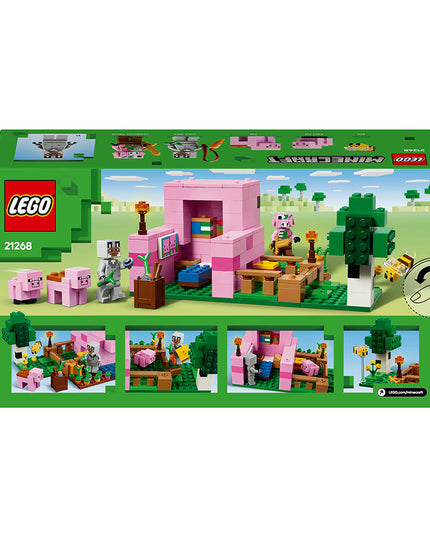 LEGO® Minecraft® The Baby Pig House with Animal Toys 21268