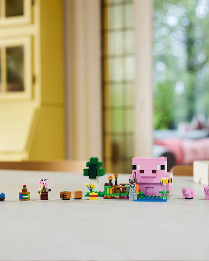 LEGO® Minecraft® The Baby Pig House with Animal Toys 21268
