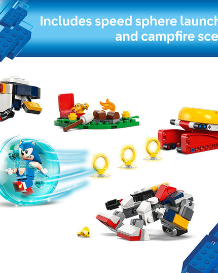 LEGO® Sonic the Hedgehog™: Sonic’s Campfire Clash Toy 77001