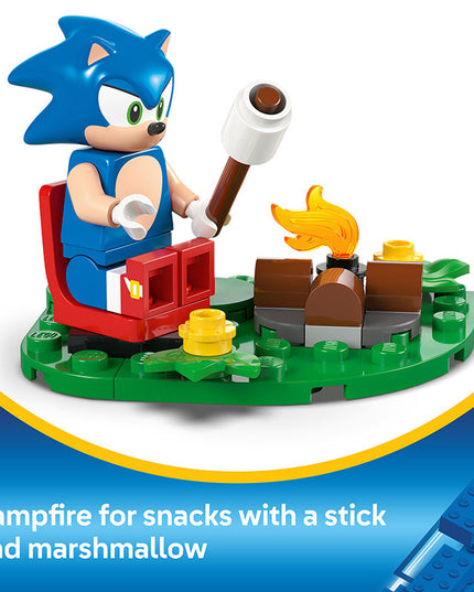 LEGO® Sonic the Hedgehog™: Sonic’s Campfire Clash Toy 77001