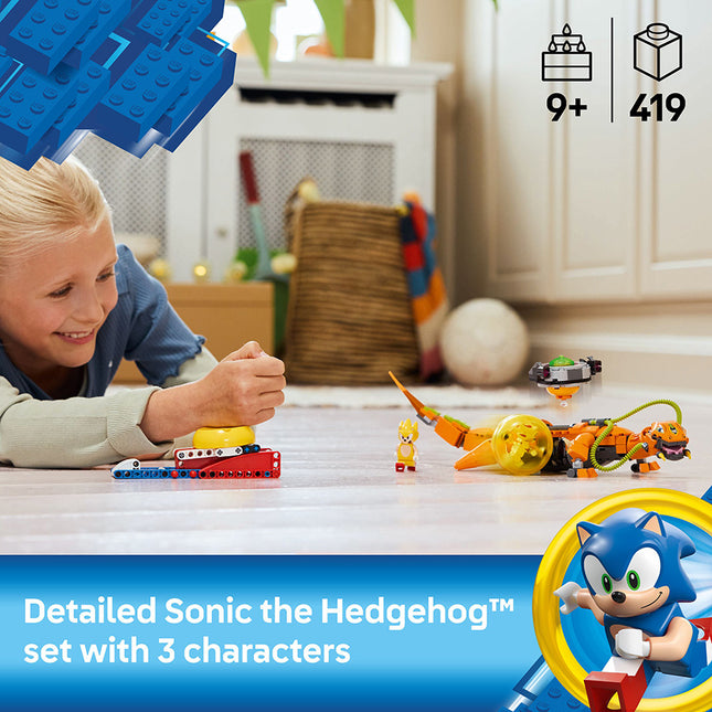 LEGO® Sonic the Hedgehog™ Super Shadow vs. Biolizard Gamer Gift Toy 77003
