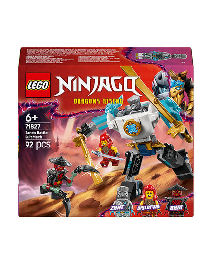 LEGO® NINJAGO® Zane’s Battle Suit Mech Ninja Toy Set 71827