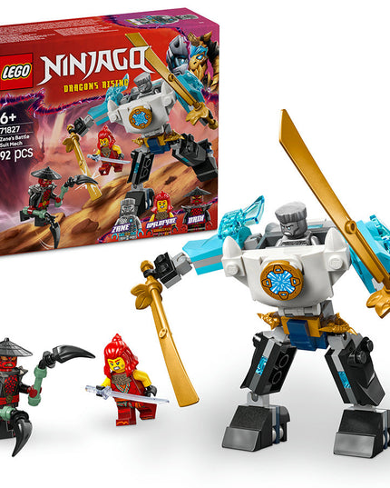 LEGO® NINJAGO® Zane’s Battle Suit Mech Ninja Toy Set 71827