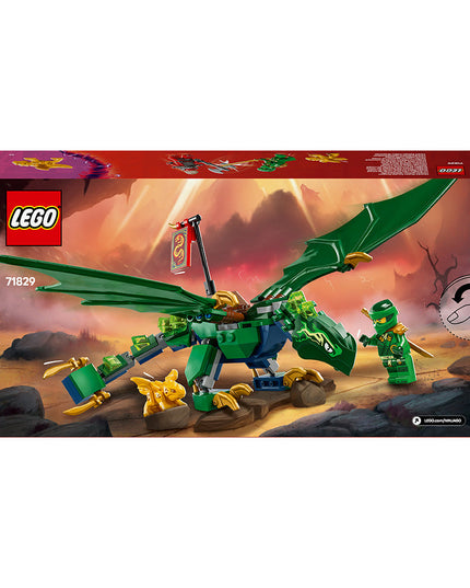LEGO® NINJAGO® Lloyd’s Green Forest Dragon Toy for Kids 71829
