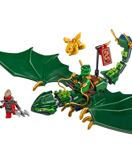 LEGO® NINJAGO® Lloyd’s Green Forest Dragon Toy for Kids 71829