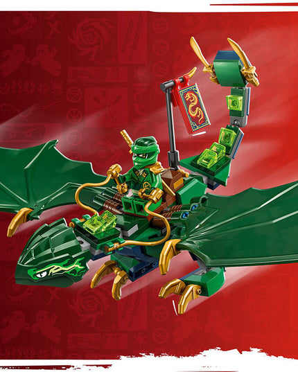 LEGO® NINJAGO® Lloyd’s Green Forest Dragon Toy for Kids 71829