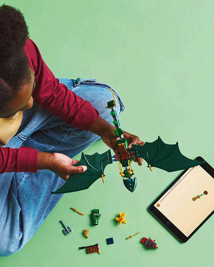 LEGO® NINJAGO® Lloyd’s Green Forest Dragon Toy for Kids 71829
