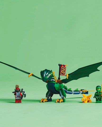 LEGO® NINJAGO® Lloyd’s Green Forest Dragon Toy for Kids 71829